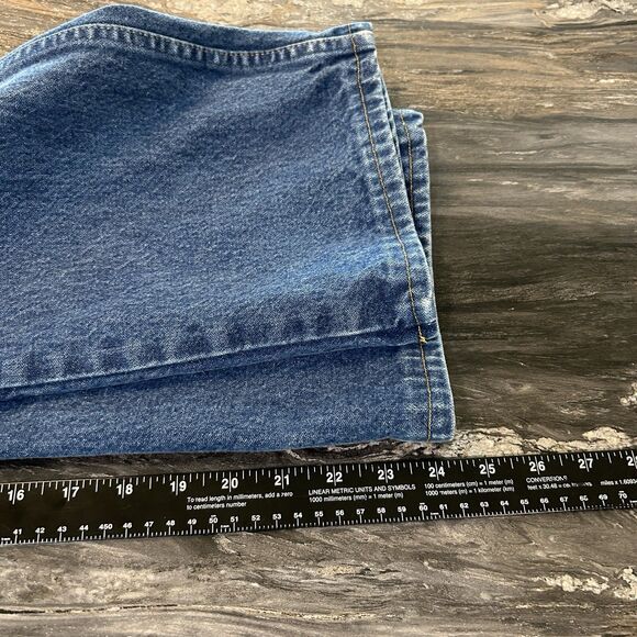 Wrangler Mens Jeans 36x24 Denim Blue 100% Cotton Workwear Farm Trucker 936PWD - Picture 7 of 10
